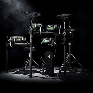 Donner DED 500 PRO Electronic Drum Set with Mesh Heads, and Moving HiHat